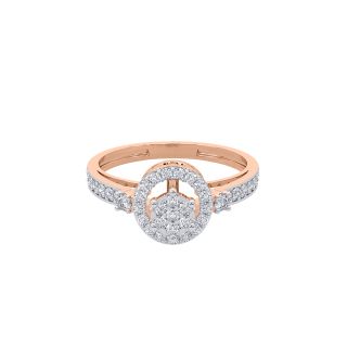 Lucy Round Diamond Engagement Ring